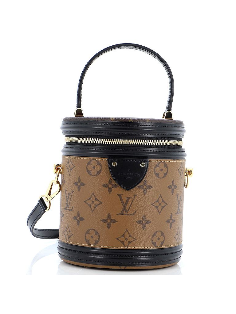 Louis Vuitton 100% Coatead Canvas Brown Cannes Handbag Reverse Monogram Canvas One size - photo 1