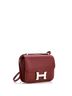 Hermès 100% Leather Red Constance Bag Monsieur 18 One size - photo 4