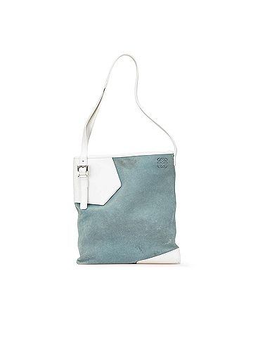 Loewe Suede Anagram Tote (view 1)