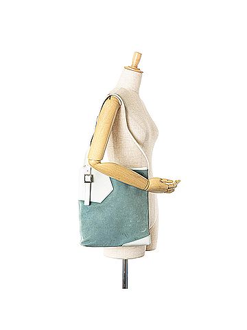Loewe Suede Anagram Tote (view 2)