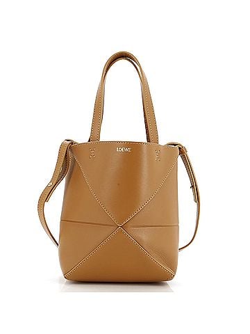 Loewe Puzzle Fold Tote Leather Mini (view 1)