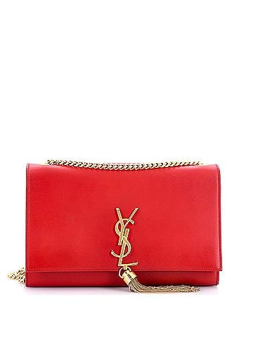 Saint Laurent Classic Monogram Tassel Crossbody Bag Leather Medium (view 1)