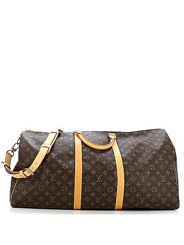 Louis Vuitton Keepall Bandouliere Bag Monogram Canvas 60 (view 1)