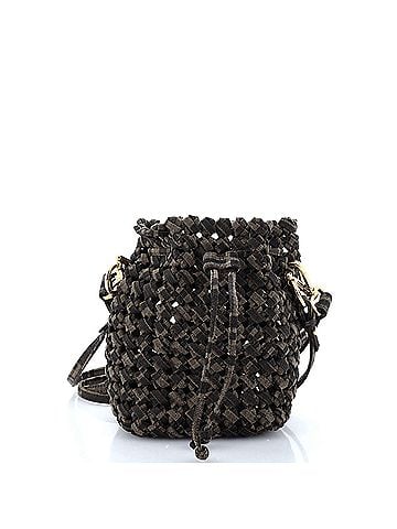 Fendi Mon Tresor Bucket Bag Jacquard Interlace Fabric Mini (view 1)