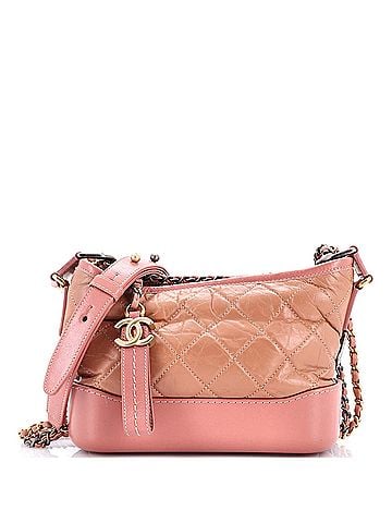 Chanel Gabrielle Hobo Quilted Aged Calfskin Small (view 1)