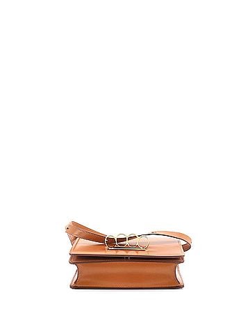Alexander McQueen Four Ring Flap Shoulder Bag Leather Small (view 2)