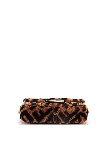 Fendi Baguette NM Bag Zucca Shearling Mini (view 2)