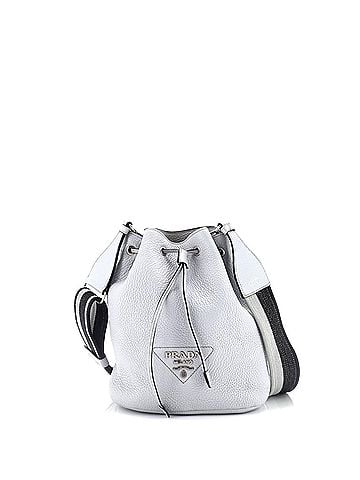 Prada Flou Bucket Bag Vitello Daino Small (view 1)