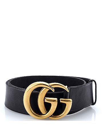 Gucci GG Marmont Belt Leather Wide (view 1)
