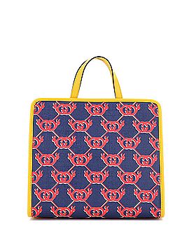 Gucci Children's Tote Printed Coated Canvas Medium (view 1)