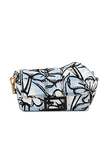 Fendi Joshua Vides Mini Nylon Convertible Baguette Crossbody (view 1)