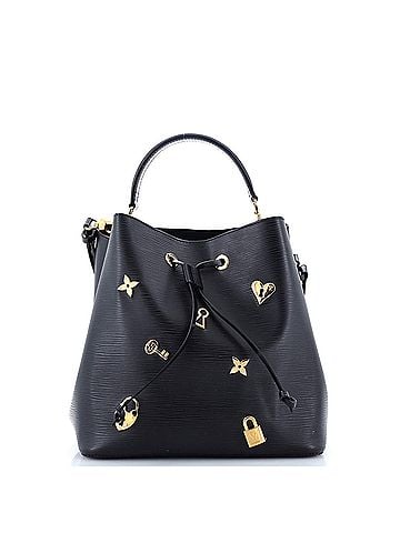 Louis Vuitton NeoNoe Handbag Love Lock Epi Leather (view 1)