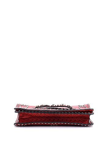 Christian Dior J'Adior Flap Bag Studded Embossed Leather Medium (view 2)