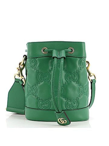 Gucci GG Convertible Bucket Bag GG Matelasse Leather Small (view 1)