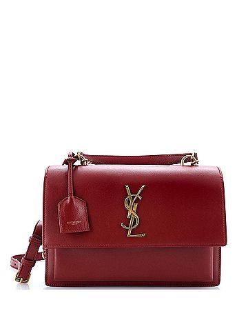 Saint Laurent Sunset Top Handle Shoulder Bag Leather Medium (view 1)