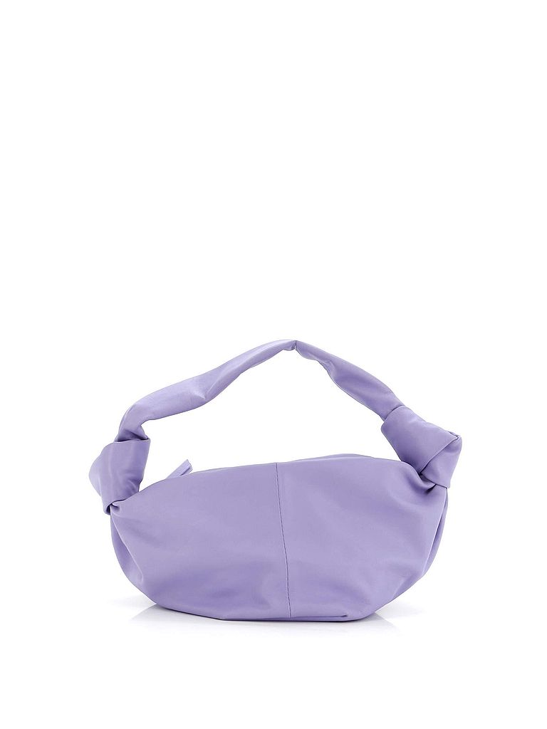 Bottega Veneta 100% Leather Purple Double Knot Hobo Leather Mini One size - photo 1