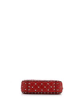 Valentino Garavani Rockstud Spike Flap Bag Quilted Leather Small (view 2)