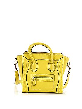 Céline Luggage Bag Grainy Leather Nano (view 1)