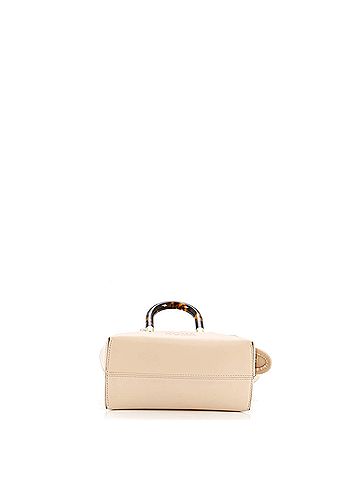 Fendi Logo By The Way Top Handle Bag Embossed Leather Mini (view 2)