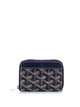 Goyard Matignon Zip Wallet Coated Canvas with Leather Mini (view 1)