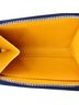 Goyard 100% Coatead Canvas Blue Matignon Zip Wallet Coated Canvas with Leather Mini One size - photo 5
