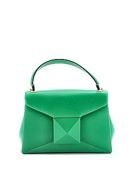 Valentino Garavani One Stud Top Handle Flap Bag Leather Small (view 1)