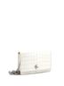 Alexander McQueen 100% Leather White Skull Chain Crossbody Bag Crocodile Embossed Leather Mini One size - photo 3