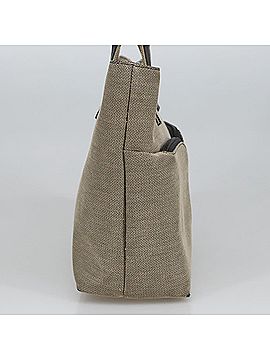 Gucci Beige Canvas Handbag (view 2)