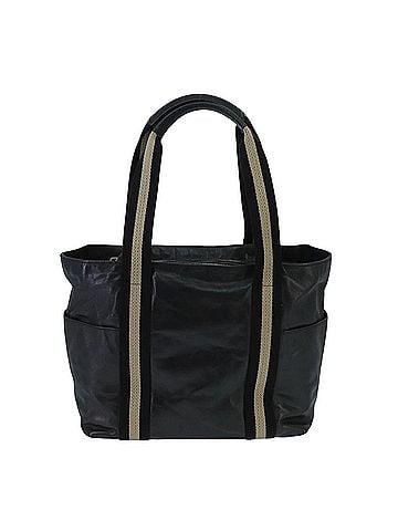 Bally Black Leather Tote Bag (view 1)