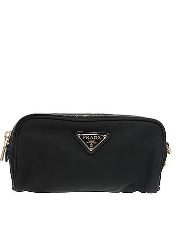 Prada Re-Nylon Black Synthetic Clutch Bag (view 1)