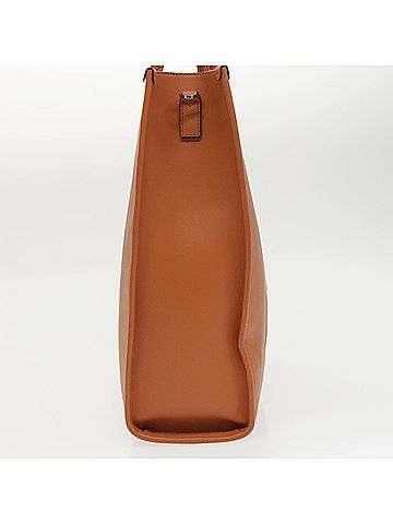 MCM Klassik Tote Brown Leather Tote Bag (view 2)