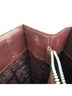 Cartier 100% Leather Solid Red Cabochon Burgundy Leather Tote Bag One size - photo 7