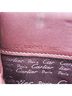 Cartier 100% Leather Solid Red Cabochon Burgundy Leather Tote Bag One size - photo 10