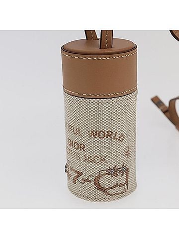 Dior Roller Beige Canvas Clutch Bag (view 2)