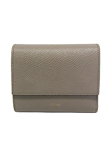 Céline Grey Exotic Leathers Wallet (view 1)