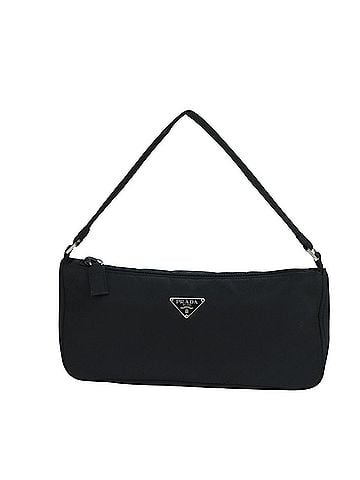 Prada Re-Edition Black Synthetic Clutch Bag (view 1)