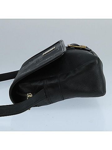 MCM Visetos Black Canvas Shoulder Bag (view 2)