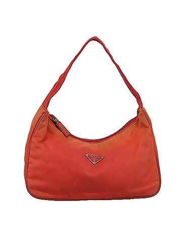 Prada Re-Edition Red Synthetic Clutch Bag (view 1)