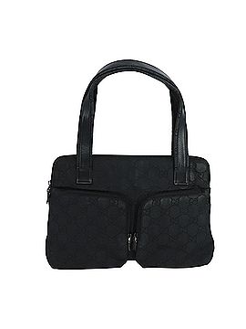 Gucci Gg Canvas Black Canvas Shoulder Bag (view 1)