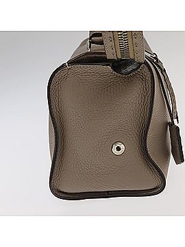 Fendi Lei Selleria Beige Leather Handbag (view 2)