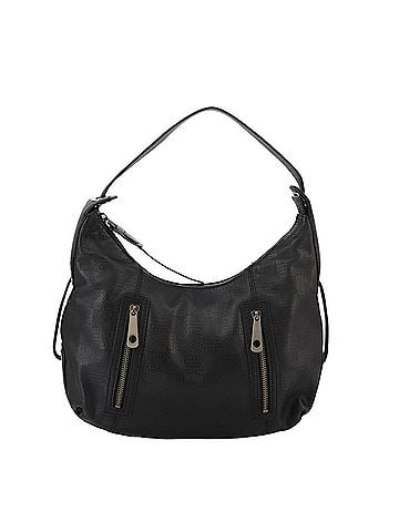 Givenchy Black Canvas Shoulder Bag (view 1)