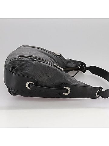 Givenchy Black Canvas Shoulder Bag (view 2)