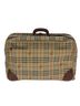 Burberry 100% Canvas Solid Tan Nova Check Beige Canvas Travel Bag One size - photo 3