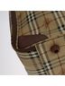 Burberry 100% Canvas Solid Tan Nova Check Beige Canvas Travel Bag One size - photo 9