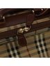Burberry 100% Canvas Solid Tan Nova Check Beige Canvas Travel Bag One size - photo 10