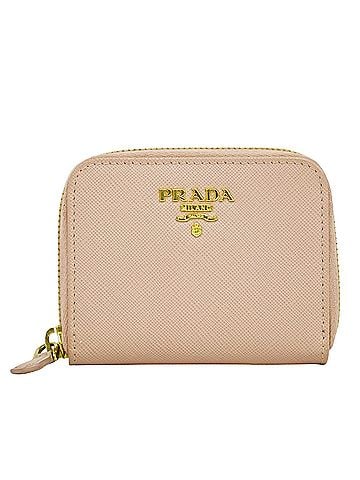 Prada Pink Leather Wallet (view 1)