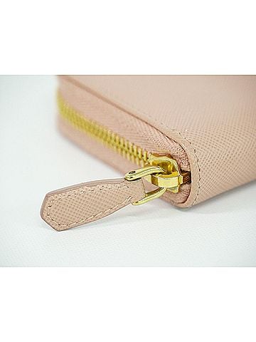 Prada Pink Leather Wallet (view 2)