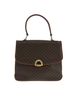 Céline 100% Canvas Solid Brown Macadam Brown Canvas Handbag One size - photo 1