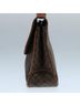 Céline 100% Canvas Solid Brown Macadam Brown Canvas Handbag One size - photo 2
