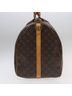Louis Vuitton 100% Canvas Solid Brown Keepall Bandoulière 60 Brown Canvas Travel Bag One size - photo 4